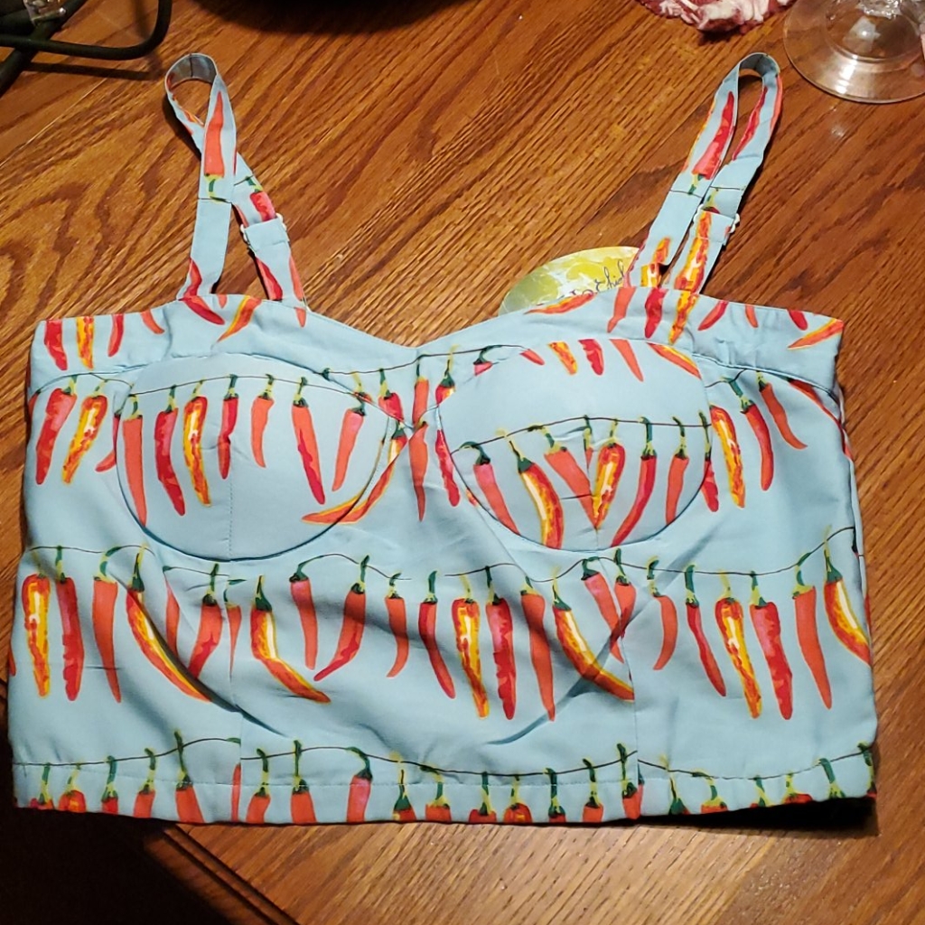 Hot Pepper Crop Top
